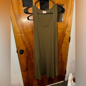 Mossimo T-shirt dress striped